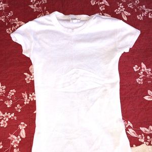 Michael Stars white stretch tee